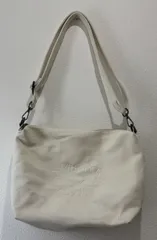 Ｖittorio Godi ショルダーバッグ 2wey クラッチバッグ ホワイト 柔らか