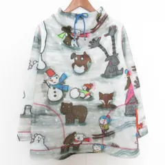 良品 ALBEROBELLO OLLEBOREBLA アルベロベロ オレボレブラ プルオーバー フリース カットソー マルチカラー レディース 古着 中古 USED