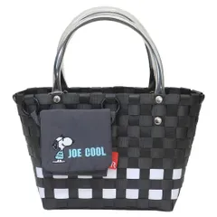 スヌーピー ハンドバッグ IP BR Basket Peanuts-0I バスケット生地小物入れ JOE COOL ピーナッツ ルートート ミニバッグ キャラクター グッズ 