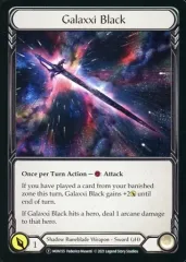 【中古】Flesh and Blood MON155・MON186[T]：Galaxxi Black // Soul Shackle