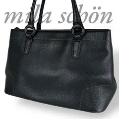 【美品】mila schon ミラショーン　フォーマルバッグ　ハンドバッグ　黒 未使用 ミラショーン mila schon ハンドバッグ ブラック 黒 冠婚