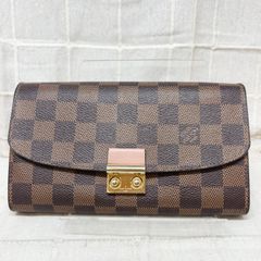 ルイヴィトン/Louis Vuitton  ポルトフォイユ クロワゼット チェーンウォレット 財布 N61273   M-1077