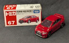 タカラトミー トミカ赤箱ベトナム製 トミカシティ 三菱 ランサーエボリューション X 67