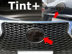 Tint+水洗→再利用Ok NX300h エンブレム スモークフィルム(ブラックスモーク5％ 前後セット) レクサスNX AYZ15/AYZ10 前期/後期のサムネイル