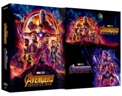 【中古】洋画Blu-ray Disc アベンジャーズ エンドゲーム＆インフィニティ・ウォー MovieNEXセット [数量限定版]