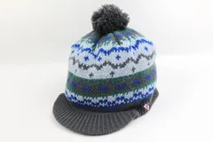 ロキシー ニットキャップ ニット帽子 ウール混 スポーツウエア ブランド レディース グレー ROXY 【中古】のサムネイル
