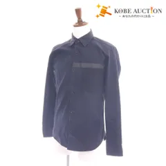 ヘルムートラング本人期/ペンキ/ストライプ/ポロシャツ/黒/L相当/薄手 zz-M0131UTS039_8-1.jpg?1680058651