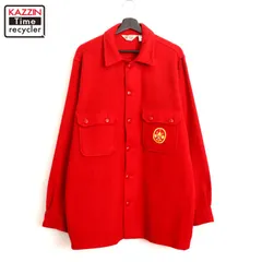 60s BSA CPO ウールジャケット 赤 Mくらい ボーイスカウト 税込) ウールジャケット CPO BSA 60s 赤 ボーイスカウト Mくらい