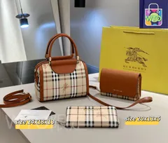 【今日WTO】Burberry バーバリー 組み合わせバッグ、3つの優恵価格-WTO輸2入-BYN18