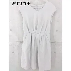 ◇ STUDIOUS ステュディオス ノースリーブ 膝丈 ワンピース サイズ1 グレー レディース 【中古】 【1103230009405】