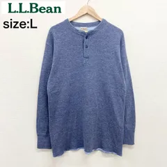 希少！80s エルエルビーン ヘンリーネック ストライプ ロンT 美品 USED] L.L.Bean ストライプ柄 ヘンリーネックTee | garden730