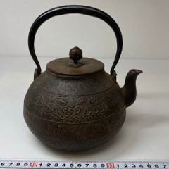 ア*ネ様 鉄瓶 かぼちゃ型 - メルカリ