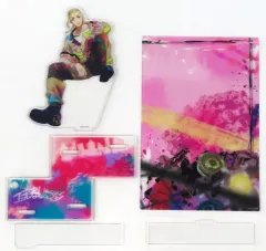 【中古】アクリルスタンド・アクリルパネル 龍宮寺堅 ストリートアートモチーフ ジオラマアクリルスタンド 「東京リベンジャーズ×文房具カフェ」