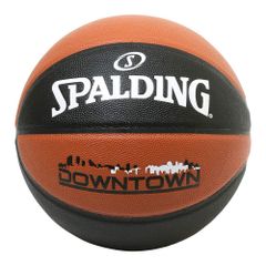 ダウンタウン 76-715J SPALDING(スポルディング) バスケットボール ダウンタウン 76-715J ブラック/ブラウン 7号球 バスケ バスケット