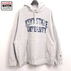 00s Champion カレッジ リバースウィーブスウェットパーカー メンズ 表記XLサイズ