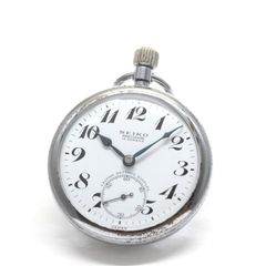 19セイコー プレシジョン 懐中時計  /昭40　中支1932　国鉄/　15石　 /　絶版時計 / 119seiko-1253