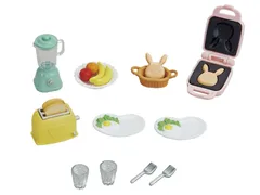【特価商品】エポック社 Families Sylvanian ドールハウス おもちゃ EPOCH 3歳以上 STマーク認証 カ-424 】 おいしい朝食セット 【 家具 シルバニアファミリー