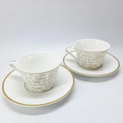 ノーツ ペア カップ＆ソーサー TIFFANY＆Co. ティファニー