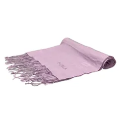 FURLA(フルラ) ストール(ショール) - ライトパープル フリンジ カシミヤ、シルク