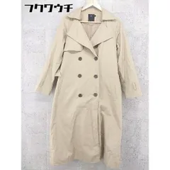 ■ ◎ AZUL BY MOUSSY アズールバイマウジー ライナー付 長袖 トレンチコート サイズL ベージュ レディース  【中古】 【1002801904852】のサムネイル