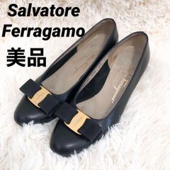 ✨️腕利職人のリペア済✨️良品【フェラガモ】ヴァラ リザード型押