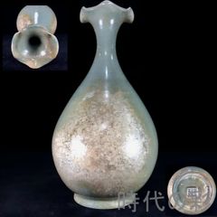 中国 定窯風刻花文玉壺春瓶 u6260509 - メルカリ