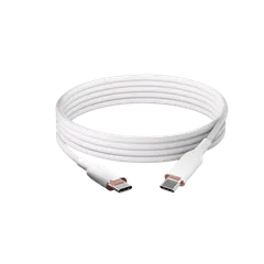 【新品未使用】　Power Cable　USB-タイプC & USB-タイプC ケーブル（ホワイト）
