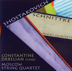 米CD Shostakovich, Orbelian; Moscow String Quartet Piano Quintets  DE1038 Delos /00110