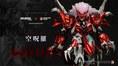 Moshow 機動戦隊アイアンサーガ 空呪罗 ASYURA 塗装済み可動フィギュア
