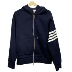 激レア トムブラウン Thom Browne パーカー フード 野球 ボール 紺 THOM BROWNE】トムブラウン『4BAR クラシック フーディ size3