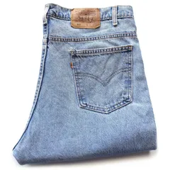 90s USA製 Levi'sリーバイス 517 ダメージ デニムパンツ W40 L30★SDP4288 ブーツカット フレア ビンテージ ジーンズ ビッグサイズ