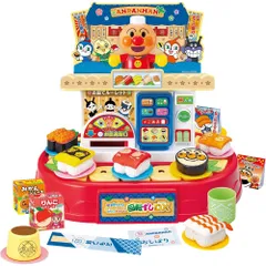 ジョイパレット お皿をいれてルーレット♪にぎって!アンパンマン 回転ずしDX 3歳以上 おもちゃ