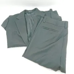 ◇ Θ COMME CA ISM コムサイズム S スーツ セットアップ 上下 サイズ13 ブラック系 レディース E  【1502200013891】