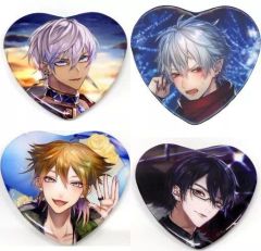 あんスタ 漣ジュン4th Anniversary ビッグハート缶バッジ - メルカリ