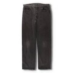 古着 90年代 リーバイス Levi's 501-0658 先染め ブラックデニム ストレートデニムパンツ USA製 メンズw34相当 ヴィンテージ/evb010277