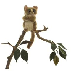 HANSA メガネザル20 H20(cm) 3964 ぬいぐるみ ハンサ 猿 クリスマス 誕生日 プレゼント 動物 犬 猫 鳥 うさぎ ペンギン アニマル 置物 人形 フィギュア KOESEN ケーセン 大きい マスコット 実物大 大型