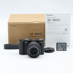 富士フイルム(FUJIFILM) ミラーレス一眼カメラ X-M5 レンズキット(XF15-45) ブラック F X-M5LK-1545-B JP  #4218