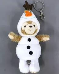 【中古】キーホルダー ダッフィー(オラフコスチューム) ぬいぐるみキーチェーン 「ダッフィー＆フレンズ」 香港ディズニーランド限定