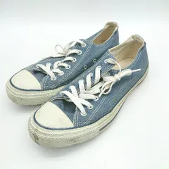 ◇ Θ CONVERSE コンバース スニーカー サイズ25 ブルー レディース メンズ E  【1411280018323】のサムネイル