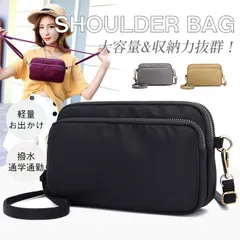 送料無料 ミニショルダーバッグ スマホショルダー レディース 斜めがけバッグ スマホポーチ ナイロン 軽い スマホポシェット