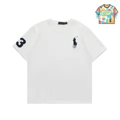【今日特価】Ralph Lauren ホース刺繍 クルーネック Tee-1