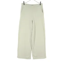 美品 Banana Republic バナナリパブリック ワイド イージーパンツ S アイボリー メンズ 古着