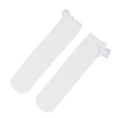 ☆ ホワイト ☆ ハイソックスBタイプ ☆ ハイソックス ハイソックス 女の子 リボン フォーマル キッズ ニーハイソックス 靴下 くつ下 メッシュ ロング ソックス キッズ 綿 くしゅくしゅ かわいい 無地 子供 子ども こども ガールズ おしゃれ シンプル