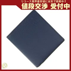  ロエベ 二つ折り札入れ アナグラム バーティカル レザー