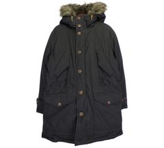 ダブルアールエル ラルフローレン RRL Ralph Lauren 【 Faux Fur Trim Oilcloth Parka 】 ファー モッズ コート　40280