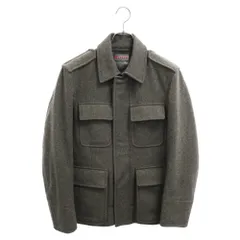 PRADA SPOTSサファリベージュコットンジャケットミリタリージャケット