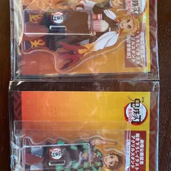 鬼滅の刃　アクリルスタンド　竈門炭治郎と煉獄杏寿郎