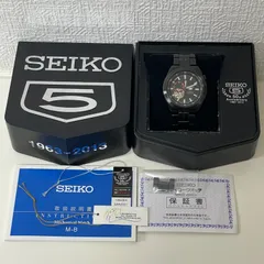 （T582）希少！ 限定モデル 美品 正常稼動 機械式AUTOMATIC SEIKO セイコー 5 ファイブ SPORT 50th Anniversary Limited Edition SARZ031 4R39-00C0 人気 時計 メンズ ユニセックス