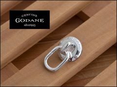 GODANE シルバー925製プレーンフックコンチョSV1192 カスタムに最適