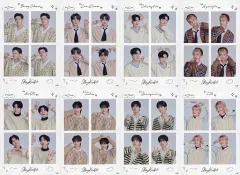 【中古】シール・ステッカー 全8種セット Stray Kids プリントフォト風シール 「ファミリーマート×Stray Kids 2023年3月」